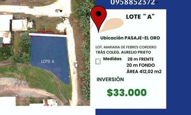 Av. Jubones tras Colegio Aurelio Prieto Muelas