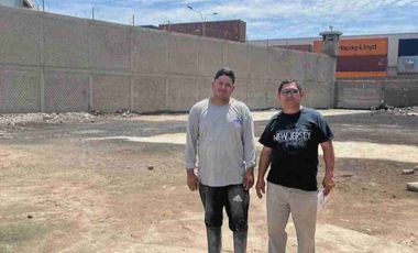 Terreno cercado zonificación O.U. de 1,709 m2, con portón metálico, colinda con Almacén Central de Ransa, Sedapal, Penal Sarita y AA HH Acapulco