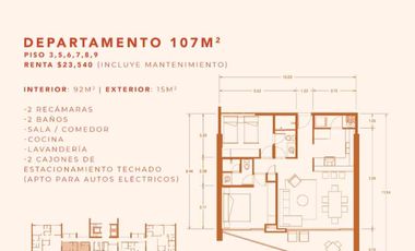 Deptos de Lujo 2-3 Recámaras Juriquilla (IKANI) 20 Amenidades