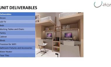Fully Furnished Condo for Sale in U-home Leon Guinto Condormitel, Manila City