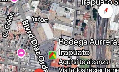 Local Comercial Renta en zona más comercial de Irapuato.