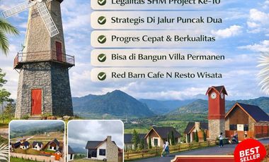 TANAH SHM MURAH DEKAT JAKARTA DIJALUR WISATA BOGOR