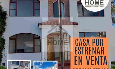 Vendo moderna casa esquinera acogedora por estrenar