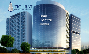 Oficina premium en venta en Lima Central Tower de Av. El Derby