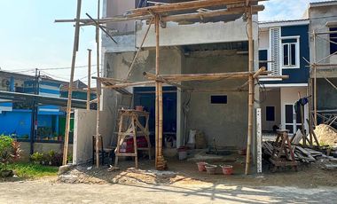 Rumah EXCLUSIVE desain Cantik di Lubang Buaya Cipayung Jakarta Timur dekat Jalan Raya Pondok Gede