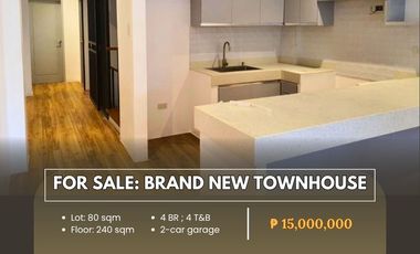 FOR SALE Townhouse located at Brgy. Don Manuel, Sta Mesa Heights, Quezon City