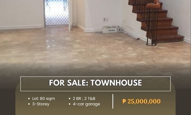 FOR SALE Townhouse located at Valle Verde 2, Brgy. Ugong, Pasig City