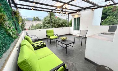 Hermosa Casa en Renta amueblada con roof privado!!