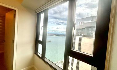 FOR RENT - LARGE 1BR UNIT WITH BALCONY SEA & MOUNTAINVIEW IN MANDANI BAY CEBU. WITH EXTRA ROOM FOR OFFICE OR MAID'S ROOM.