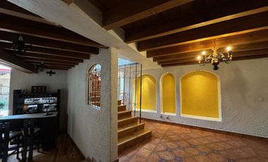 Renta Hermosa Casa Estilo Mexicano