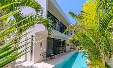 Casa independiente con gran alberca y jardín en La Veleta, Tulum