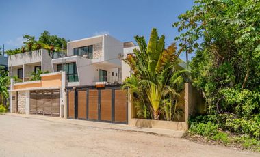Casa independiente con gran alberca y jardín en La Veleta, Tulum