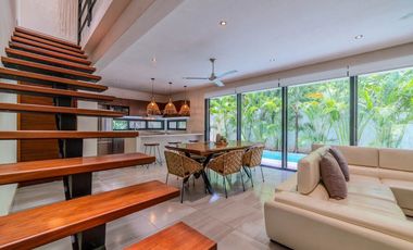 Casa independiente con gran alberca y jardín en La Veleta, Tulum