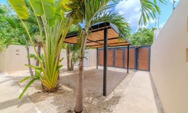 Casa independiente con gran alberca y jardín en La Veleta, Tulum