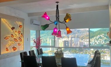 Acapulco Casa En Venta En Joyas De Brisamar Con Vista A La Bahía