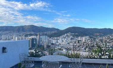 Acapulco Casa En Venta En Joyas De Brisamar Con Vista A La Bahía