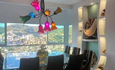 Acapulco Casa En Venta En Joyas De Brisamar Con Vista A La Bahía