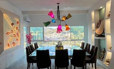 Acapulco Casa En Venta En Joyas De Brisamar Con Vista A La Bahía