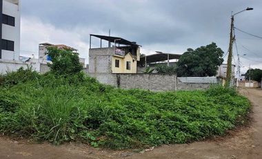 TERRENO ESQUINERO EN VENTA, LOS ANDES, MACHALA