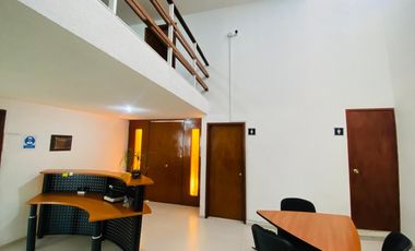 Casa en Renta Amueblada y acondicionada para uso exclusivo de Oficina sobre Av. Sierra Leona.