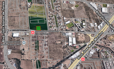 TERRENO EN RENTA BLVD. VERTIZ CAMPERO