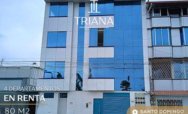 Departamentos a estrenar en renta - Sector la UTE - SANTO DOMINGO BOMBOLI