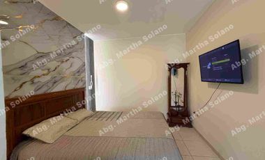 Mini Suite de lujo amoblada con A/C y parqueadero independiente en Conjunto Habitacional Privado