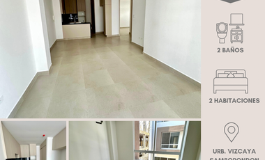 VIZCAYA-SAMBORONDON KM9, Alquilo Departamento de estreno 2 dormitorios $1100