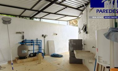 C112 Venta de Casa 3 recamaras piscina Residencial I en Ixtapa