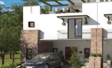 Aria Boscaje | Casa Modelo Cantábile con Roof Garden, 3 recámaras, cocina integral y jardín
