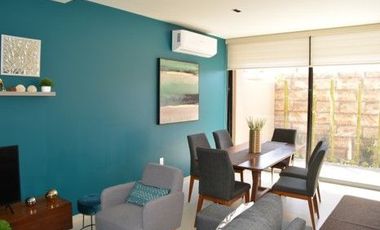 Renta amplia Casa Amueblada con excelentes acabados en Castilla La Nueva, Entrada Santa Barbara Pozos