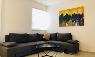 DEPARTAMENTO AMUEBLADO EN RENTA EN PUNTA ESTRELLA, PLAYA DEL CARMEN.