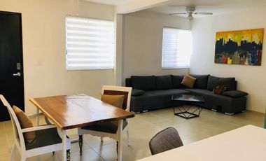 DEPARTAMENTO AMUEBLADO EN RENTA EN PUNTA ESTRELLA, PLAYA DEL CARMEN.