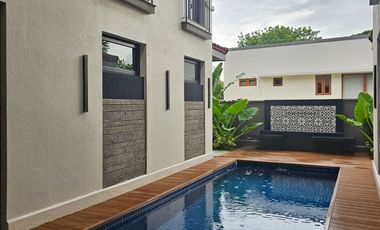 Brand New House for Sale in Ayala Alabang Village with POOL near Madrigal Gate