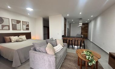 ¡Loft amueblado en Renta Cerca de San Nico!