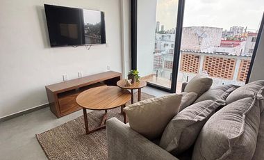 ¡Loft amueblado en Renta Cerca de San Nico!