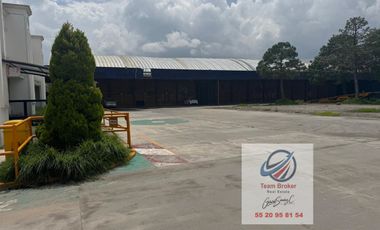 CEDIS IDEAL PARA BEBIDAS O PRODUCTOS DE CONSUMO 10,000 m2 sobre carretera Toluca-Naucalpan