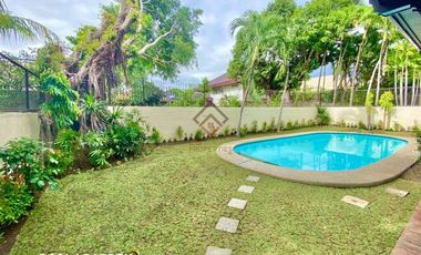 RH133 FOR RENT Furnished 4BR House with Pool in Ayala Alabang Village, Muntinlupa