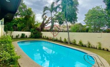 RH133 FOR RENT Furnished 4BR House with Pool in Ayala Alabang Village, Muntinlupa