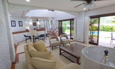 RH132 FOR RENT Fully Furnished 3BR House with Pool in Ayala Alabang Village, Muntinlupa
