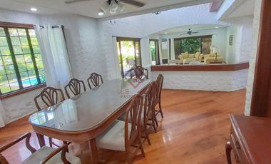 RH132 FOR RENT Fully Furnished 3BR House with Pool in Ayala Alabang Village, Muntinlupa