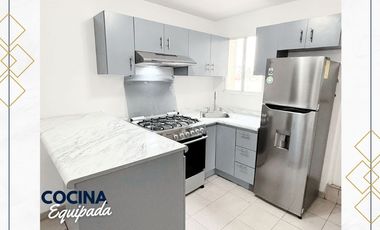 Semiequipado - Cómodo Departamento en Renta en Terrazas de la Presa