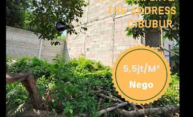 DIJUAL CEPAT TANAH KAPLING THE ADDRESS PLATINUM 81M²