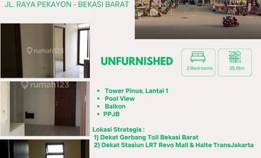 Apartment 2BR Unfurnished di Kemang View Bekasi Barat