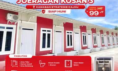 Jual Rumah Kos Putra Mulai 99JT Per Unit Dekat Tol Kajhu Banda Aceh-Cocok Buat Tinggal Pribadi + Investasi Sewa Kosan