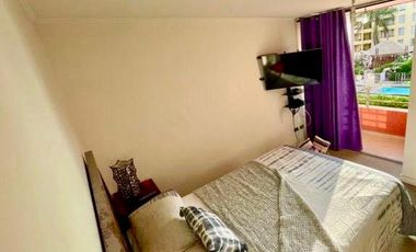 Venta departamento amoblado Condominio Doña Victoria