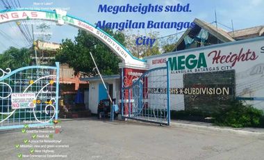 LOT FOR SALE • 805 SQM @ ₱7,500/SQM • De Claro‑Punzalan, Megaheights Subd, Alangilan, Batangas City
