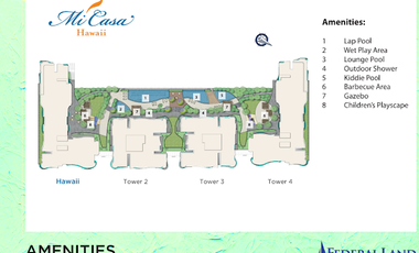 3 Bedroom Condominium For Sale at Pasay Bay Area Near MOA | Mi Casa Hawaii Tower
