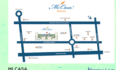 3 Bedroom Condominium For Sale at Pasay Bay Area Near MOA | Mi Casa Hawaii Tower