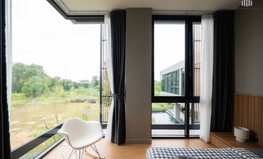 More Than a Home — A Sanctuary of Inspiration and Relaxation  For Sale: A Luxurious Riverside Vacation Home in Ayutthaya Modern, elegant